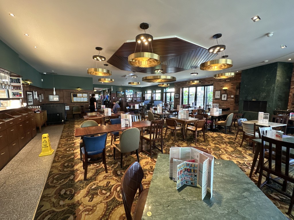 Interior of Captain Ridley's Hunting Party Wetherspoon in Bletchley, Milton Keynes 