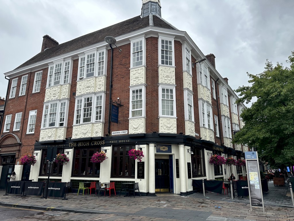 The exterior of The High Cross in Leicester.