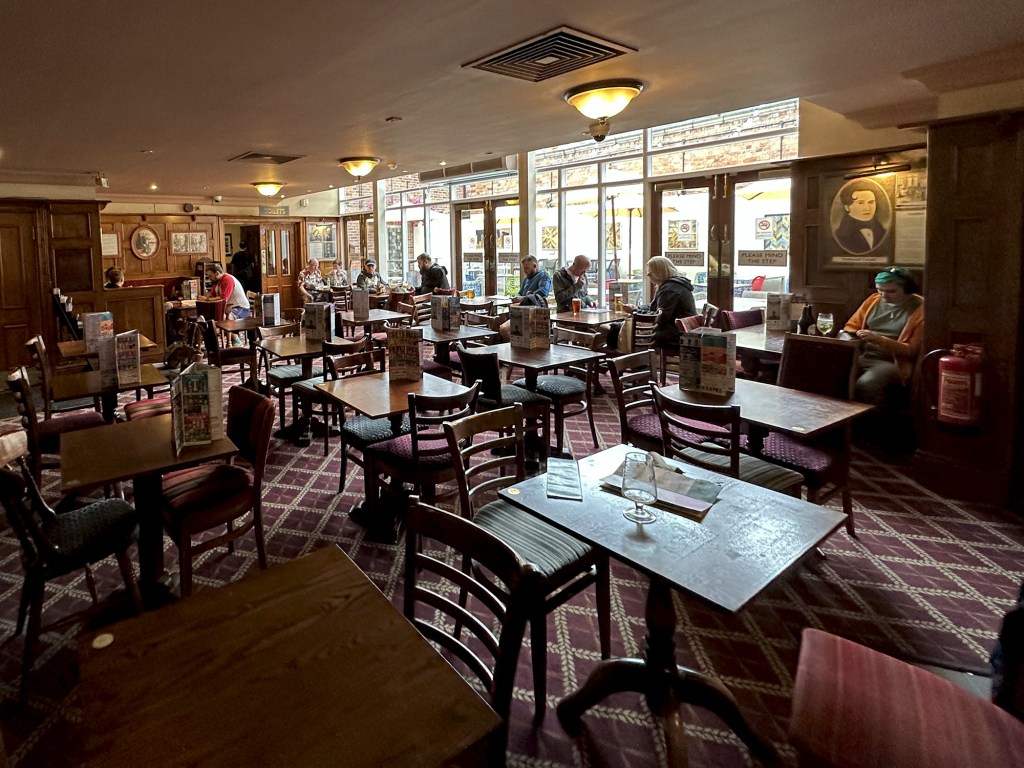 The interior of The High Cross in Leicester.