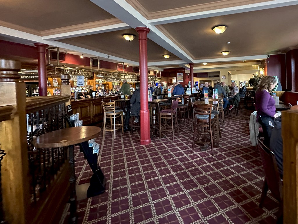 The interior of The High Cross in Leicester.